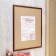 Photo frame pine С14 01/6 wenge 40x50 cm (plastic screen)