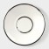 Coffee pair of ceramic “silver”, 3 objects: a cup 200 ml, a saucer d = 14 cm, spoon h = 12.5 cm, silver color