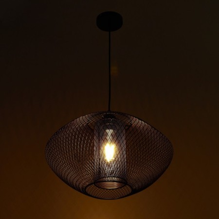 Lamp Bayerlux "Lantern" 1xe27 40W black 42x42x100 cm.-2