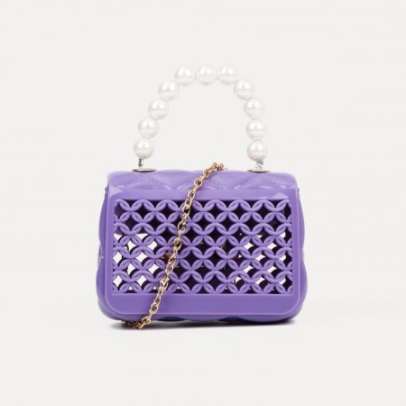 Baby bag on fasting, purple color-1