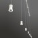 MANTRA PAGODA track lamp, LED, 950LM, 3000K, 195x74x171 mm, white color