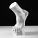 Anatomical gypsum figure: vertical foot, 14 x 23.5 x 38 cm