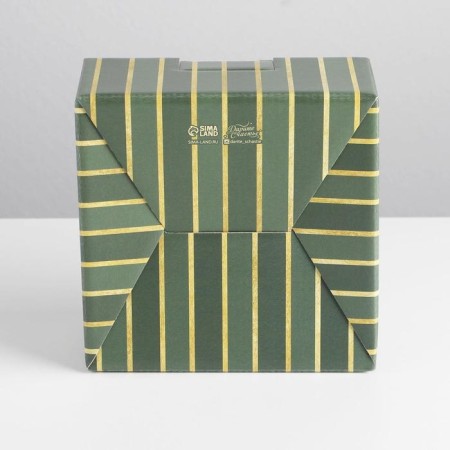 Folding box "Shine", 15 x 15 x 7 cm, new year-6
