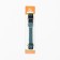 Collar "Kubel", Osh up to 37 cm, width 1.5 cm, blue
