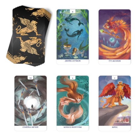 Tarot "Bestiaria", 78 cards (6x11 cm), 16+-3