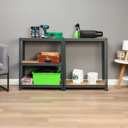 Rabberry Loft Metal SBL, 1800x900x400, 5 shelves-7