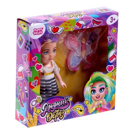Set "Fashion Image" a doll with cosmetics, mix-7