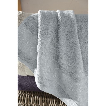 Giza towel, size 50x90 cm, color light blue-1