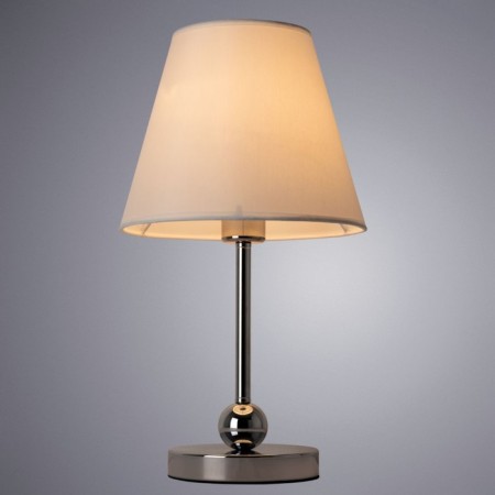 ELBA table lamp, 1x60W E27, chromium color-1