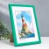 Photo frame plastic "Rainbow" 15x21 cm, green