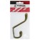 Hook furniture tundra TKD034, two -rod, gold/black