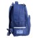 School backpack Bruno VisConti, 40 x 30 x 16 cm, ergonomic back, DAB, blue
