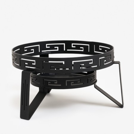 Saj stand, steel 2 mm, 24 x 15 x 24 cm