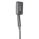 ACCOONA A71127AT bath mixer, single -leaf, pour 300 mm, shower set, black
