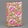 Rectangular gift box, packaging, "flowers", 14 x 8 x 4.5 cm
