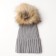 Children's hat minku rr 44-46, color gray color