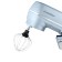 Mixer Maunfeld MF-423BL, planetary, 1800 W, 6.5 l, 10 speeds, blue