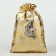 Boach Gift brocade "New Year", gold, 20 x 30 cm, new year