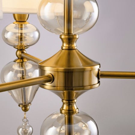 Freya FR5369CL-03BS RAise, 360x830 mm, E14, 3x40W, brass color, brass-10