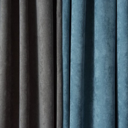 Kerti curtain set, 2x200x270 cm size, blue/gray color-1