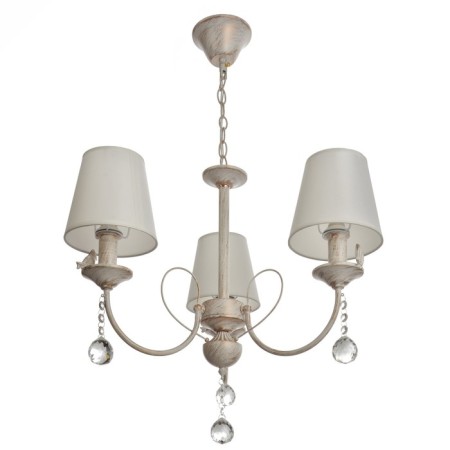 Chantal chandelier 3x40W E14 white+gold 58x58x50 cm Bayerlux-1