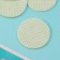 Green cotton pads 120 pcs in the p/e package