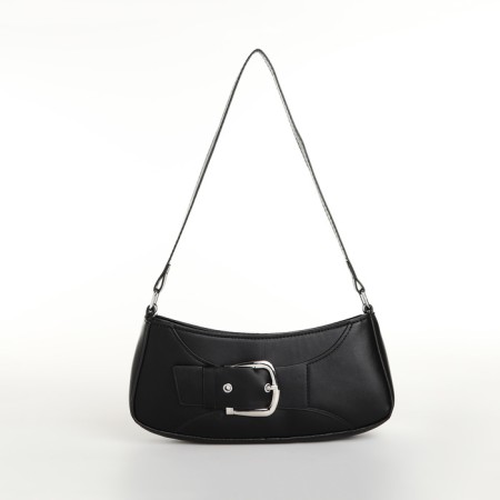 Bag Women's Baget with a zipper, black color