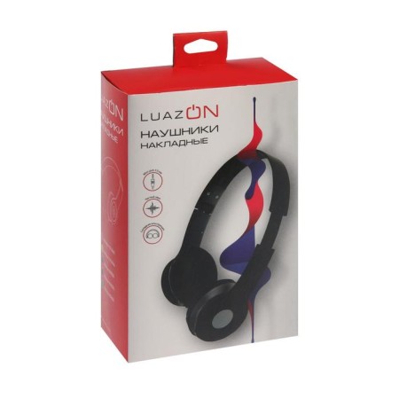 Luazon W-11 headphones, overhead, folding, black-8