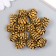 Beads for creativity plastic "Ethno. Chamomile" set of 20 g 1.2x1.2x1.5 cm