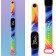 Watch washing electronic "Rainbow", 3 atm, silicone strap