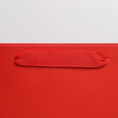 Gift package laminated, packaging, "red", m 26 x 30 x 9 cm-2