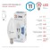 LED LED era Standard "candle", 11 W, E14, 880 lm, 4000k, white glow