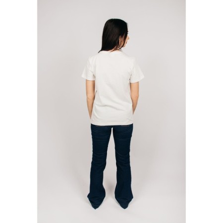 Female T -shirt, size 46, milk color-1