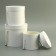 Set of boxes 3 in 1, white, 18 x 18 x 17 - 12 x 12 x 12 cm