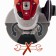 Corner grinder Einhell TE-Ag 230, 2350 W, D = 230 mm, 6500 rpm