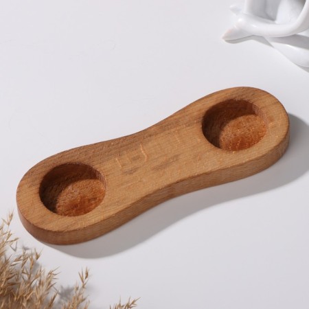 Arachis candlestick, 2 candles, 18x6x1.6 cm-2