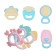 A set of rattles and eruptions “Tenderness”, 5 pcs.