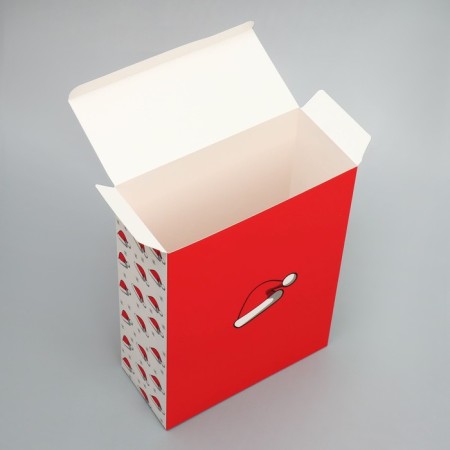 Folding box "with NG", 22 x 30 x 10 cm, new year-3