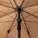 An umbrella with a nisus awn, a diameter of 2.4 m, a straight line, closed