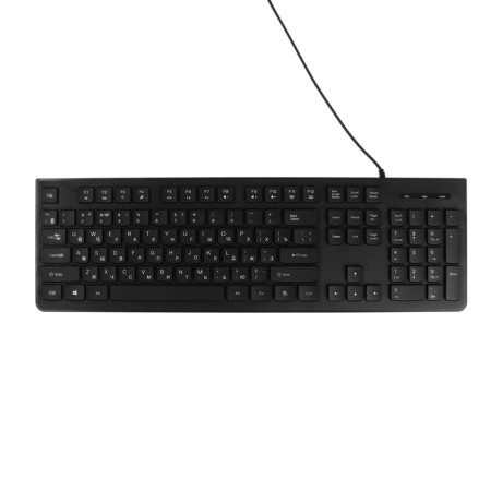 The keyboard set and the mouse Slim ME210, wired, membrane, USB, black-2
