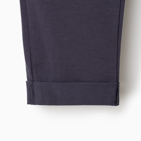 Pajamas for a boy (T -shirt, trousers) minku graphite color, height 152-10