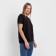 T-shirt female, black color, size 44-46 (l)