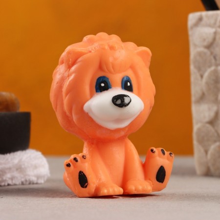 Figure soap "lion" orange, 120g-4