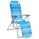 Swess chair, 82x59x116 cm, blue color