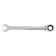 The key combined ratchet tundra, CRV, polished, 72 teeth, 12 mm