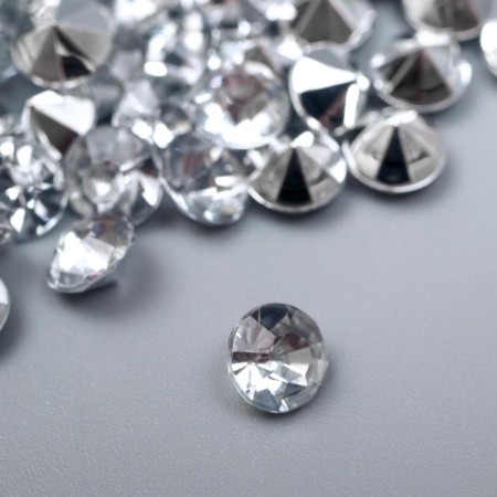 Decor for the work of acrylic "Diamond" set of 125 pcs 0.6x0.6x0.4 cm