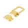 Castle Castle on the Box ZM01, 3.2x2.5 cm, Color gold, 4 pcs TMP