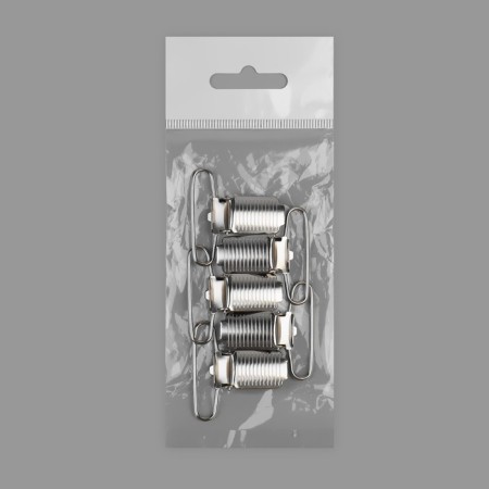Clip for fixation, 25 mm, nickel color-5