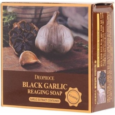 Soap toilet is solid. With black garlic extract 100 g-1