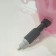 The drinker is nipple, with a capacity of 0.5 liters, for rabbits and birds, plastic